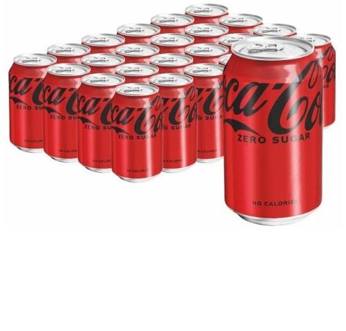 Напиток Coca-Cola Zero газ. ж/б, 0,33лх24шт/уп