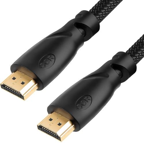 Greenconnect Кабель 3.0m HDMI версия 2.0, HDR 4:2:2, Ultra HD, 4K 60 fps 60Hz/5K*30Hz, 3D, AUDIO, 18.0 Гбит/с, 28/28 AWG, OD7.3mm, тройной экран, черный нейлон, GCR-HM811-3.0m Greenconnect HDMI (m)...