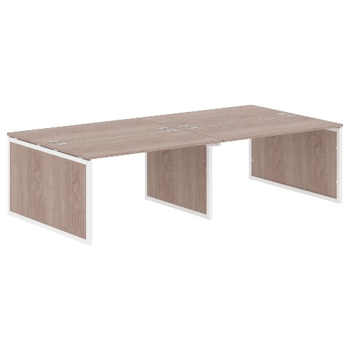 Бенч-система XTEN-QP XQPWST 2814, дуб сонома/белый, 2800х1406х750 мм Бенч-система XTEN-QP XQPWST 2814, дуб сонома/белый, 2800х1406х750 мм