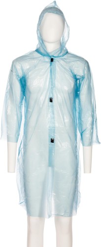 Плащ дождевик на липучках с капюшоном (XL)