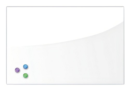 Доска магнитно-маркерная стеклянная 40х60, белый Доска магнитно-маркерная стеклянная 40х60, белый