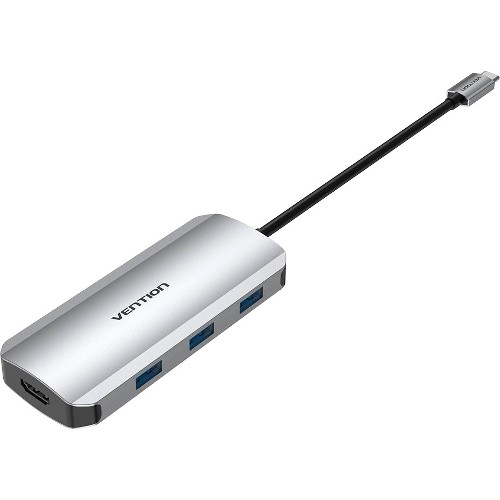 Мультифункциональный хаб Vention USB Type C 7 в 1 Vention TOJHB Мультифункциональный хаб Vention USB Type C 7 в 1 Vention TOJHB