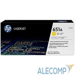 Cartridge HP 651A для LJ 700 Color MFP 775, желтый (16 000 стр.)