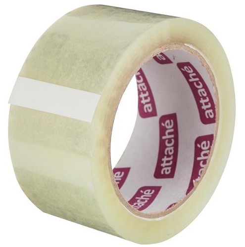 Клейкая лента упаковочная Attache 48 мм х 80 м, 314618