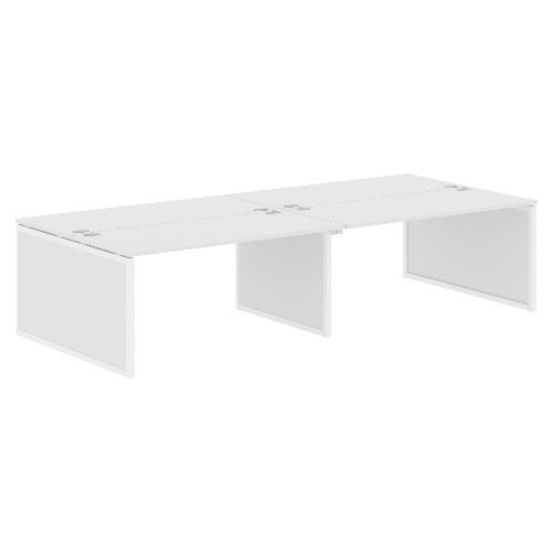 Бенч-система XTEN-QP XQPWST 3214, белый/белый, 3200х1406х750 мм Бенч-система XTEN-QP XQPWST 3214, белый/белый, 3200х1406х750 мм