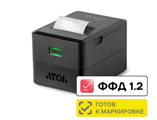 ККТ АТОЛ 35Ф. Черный. с ФН 1.2 36 мес. USB. 5.0