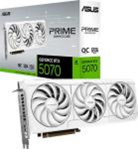 Видеокарта Asus GeForce RTX 5070 PRIME OC 12Gb (PRIME-RTX5070-O12G-WHITE)