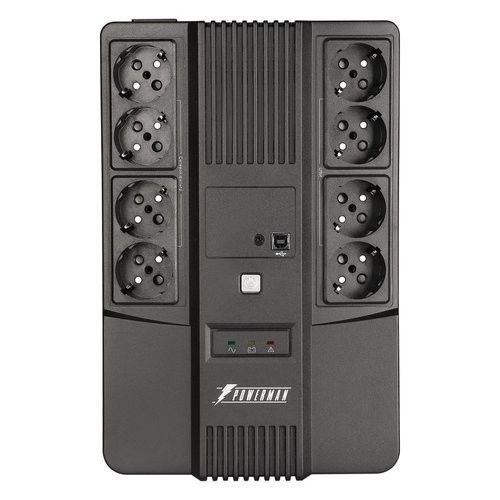ИБП POWERMAN Brick 850 PLUS, линейно-интерактивный, 850ВА, 480Вт, 4 евророзетки с резервным питанием, 4 евророзетки с фильтрацией, USB, защита RJ45/RJ11, батарея 12В 9Ач 1 шт., 293мм х 202мм х 93мм... ИБП POWERMAN Brick 850 PLUS, линейно-интерактивный, 850ВА, 480Вт, 4 евророзетки с резервным питанием, 4 евророзетки с фильтрацией, USB, защита RJ45/RJ11, батарея 12В 9Ач 1 шт., 293мм х 202мм х 93мм...