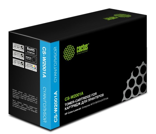 Картридж лазерный Cactus W2001A гол. для HP CLJ M751/M751n/M751dn