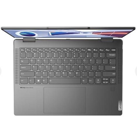 Ноутбук Lenovo Yoga 7 14ARP8 14"2880x1800 OLED/Touch/Ryzen 7 7735U/ 16Gb/1024SSDGb/Radeon/71WHr/1.49kg/storm grey/Win11Home 65W, Pen, RU kbd