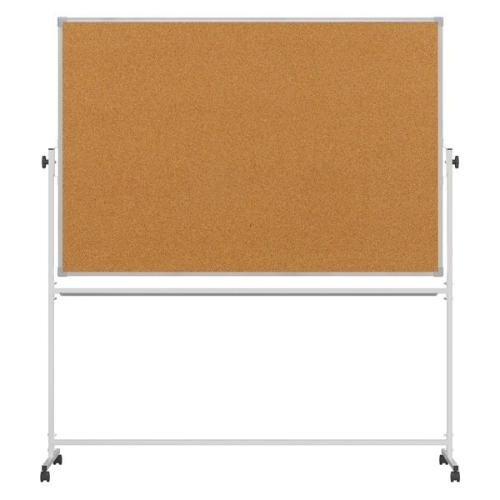 Доска поворотная BoardSYS 100х200  двухсторонняя, на колесах, алюминиевая рама профиль