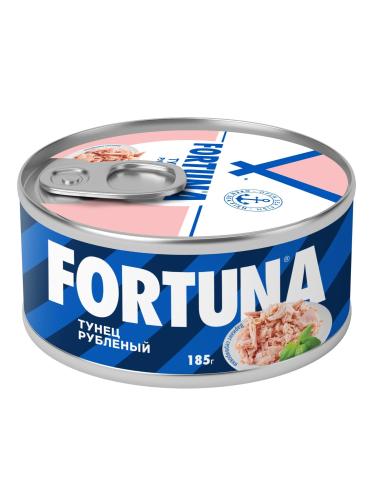 Тунец консервированный Fortuna  рубленый, 185г