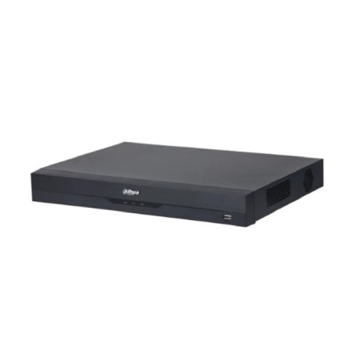 DAHUA DHI-NVR4216-EI 16-канальный IP-видеорегистратор 4K, H.265+, видеоаналитика, входящий поток до 256Мбит/с, 2 SATA III до 16Тбайт