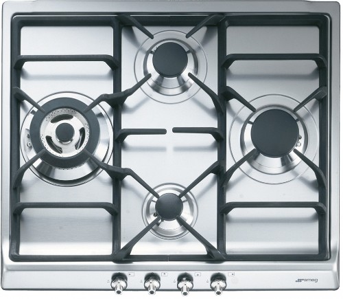 Встраиваемые газовые панели Smeg Smeg Classica SER60SGH3 Встраиваемые газовые панели Smeg Smeg Classica SER60SGH3