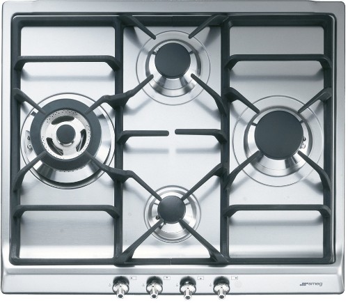 Встраиваемые газовые панели Smeg Smeg Classica SER60SGH3