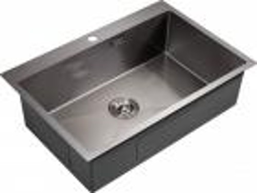 Кухонная мойка Milacio Denia 750 Steel (MC.77509) сталь вороненая