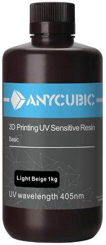 Фотополимер Anycubic Basic, светло-бежевая, 1 кг