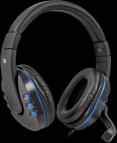 Defender Игровая гарнитура Warhead G-160 черный+синий, кабель 2,5 м Defender Warhead G-160 Defender Игровая гарнитура Warhead G-160 черный+синий, кабель 2,5 м Defender Warhead G-160