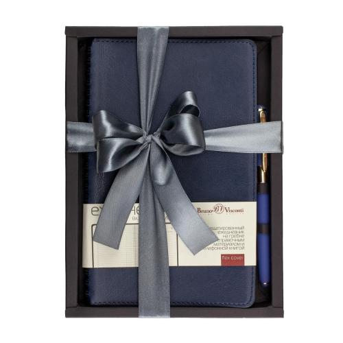 Подарочный набор Набор подарочный а5 milano (темно-синий ежедневник и ручка) 3-415/01-2