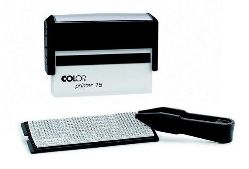 Cамонаборная печать Colop Printer 15-Set, 69х10 мм, 73905