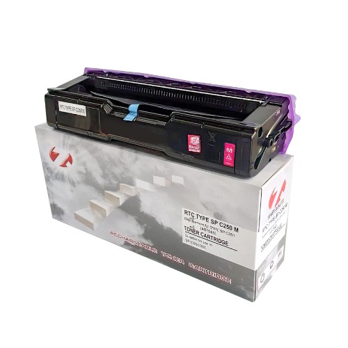 Тонер-картридж 7Q C250E (407545) для Ricoh SP C250, SP C260 (Пурпурный, 1600 стр.)