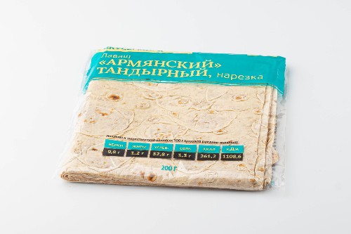 Лаваш "Армянский" тандырный, нарезка, 200 г