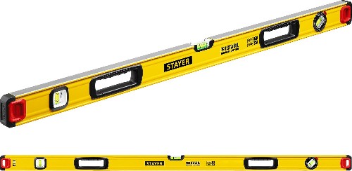 STAYER PRO STABIL, 1500 мм, усиленный профиль, уровень с поворотным глазком, Professional (3471-150)