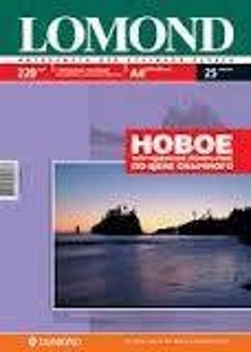Фотобумага LOMOND Двухсторонняя Матовая, 220 г/м2, A4, 25 листов.