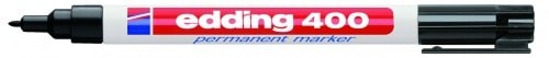 Перманентный маркер Edding E-400/1, черный, (толщина линии 1 мм), E-400#1 Перманентный маркер Edding E-400/1, черный, (толщина линии 1 мм), E-400#1