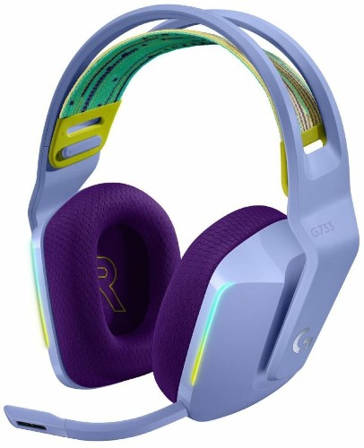 Игровые наушники Logitech G733 Lightspeed Lilac