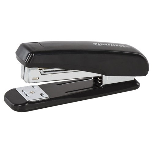 Степлеры настольные BRAUBERG &quot;Classic&quot;, до 20 листов,№24/6, 26/6, черный