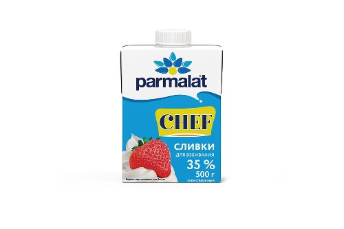 Сливки Parmalat ультрапастеризованные 35% 500 г