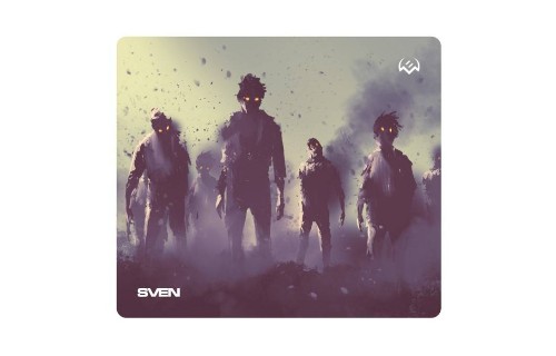 SVEN Игровой коврик для мыши MP-G02S Zombie (230x200x2мм, ткань + резина)