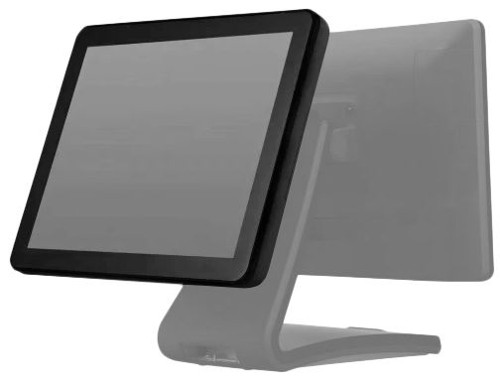 POS-монитор Монитор 15“ Sam4s для SPT, встраиваемый, для SPT-S, безрамочный, черный, QCD-150/DTSNNBN(OL) (без БП)