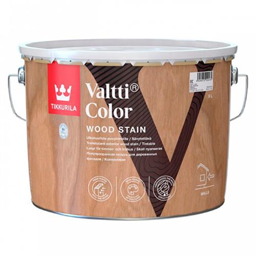 Tikkurila Valtti Color Фасадная лазурь на масляной основе, матовый, бесцветный, 18 л