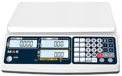 Торговые весы MAS MR1-30