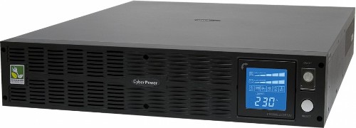ИБП CyberPower PR3000ELCDRT2U, Rackmount, Line-Interactive, 3000VA/2700W, 9 IEC-320 С13, 1 IEC C19 розеток, USB&Serial, RJ11/RJ45, SNMPslot, LCD дисплей, Black, 0.5х0.6х0.3м., 45.1кг. CyberPower PR...