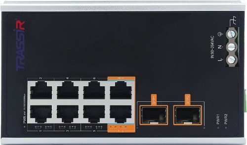 TR-NS15102S-130-8POE Trassir коммутатор с PoE