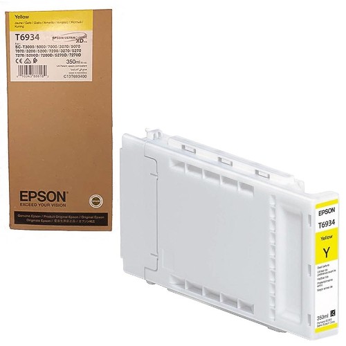 Картридж струйный Epson T6934 C13T693400 жел. пов.емк. для SC-T3000