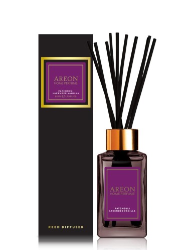 Аромадиффузор AREON STICKS PREMIUM 85 ml. Патчоули-лаванда-ваниль