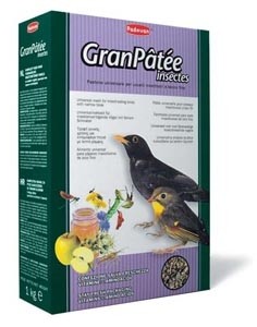 Падован 01937 GranPatee insectes Корм д/насекомоядных птиц с насекомыми 1кг