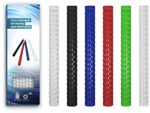 Пластиковые пружины 38 мм зеленые