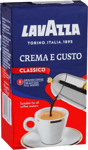 Кофе Lavazza Crema e Gusto молотый 250г