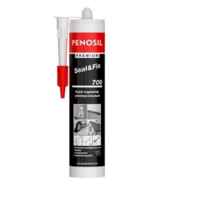 Клей-герметик гибридный Seal&Fix 709, многоцелевой, белый, PENOSIL H4203 Клей-герметик гибридный Seal&Fix 709, многоцелевой, белый, PENOSIL H4203