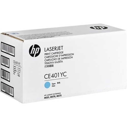 Тонер-картридж HP 507Y Cyan Original LaserJet Toner Cartridge (CE401YC)