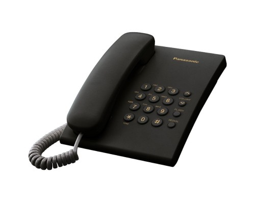 Телефон проводной Panasonic KX-TS2350 черный