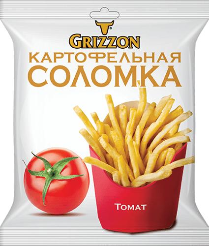 Соломка Grizzon 80г Томат (80г*20шт)