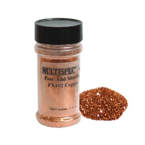 MULTISPEC post-add metallic Универсальный глиттер для добавления в краски и лаки, медь, 0,177л