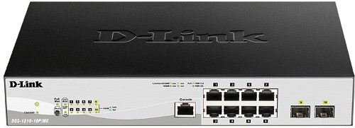 Коммутатор D-Link DGS-1210-10P/ME/B1A