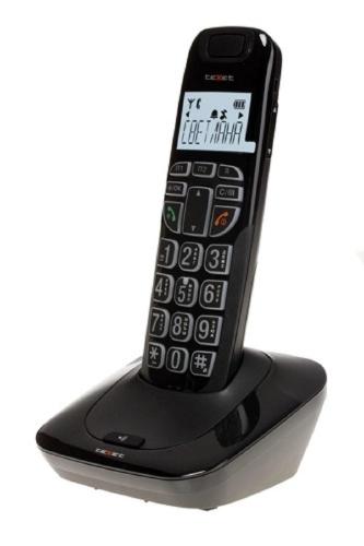 Радиотелефон TeXet TX-D7505A   черный